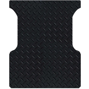 Aussie Tonneaus Checker Plate Rubber Ute Mat To Fit Isuzu D-Max Space Cab Fitted with Factory Tub Liner (September 2020 to Current) 