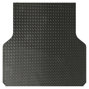 Aussie Tonneaus Checker Plate Rubber Ute Mat To Fit Mazda BT-50 TF Dual Cab Fitted with Factory Tub Liner (October 2020 to Current) 