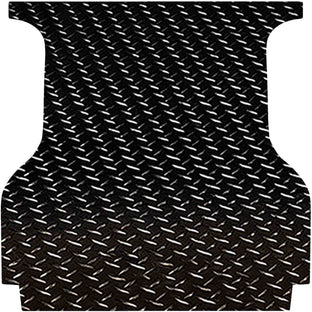 Aussie Tonneaus Checker Plate Rubber Ute Mat To Fit Mazda BT-50 Dual Cab (November 2011 to September 2020) 